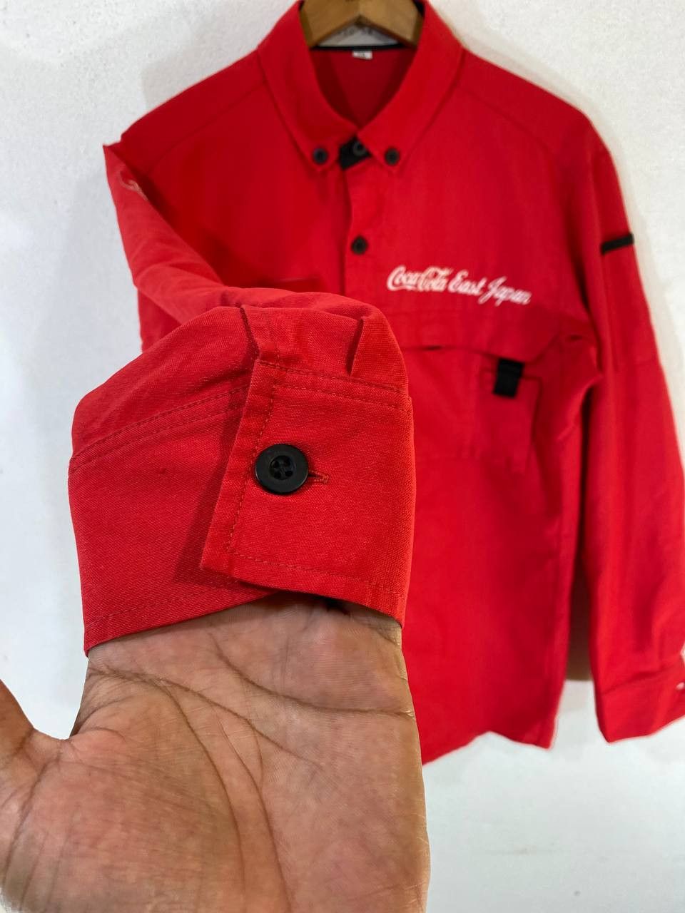 Coca Cola vintage coca cola wast japan worler shirt embroided Size US XL / EU 56 / 4 - 6 Thumbnail