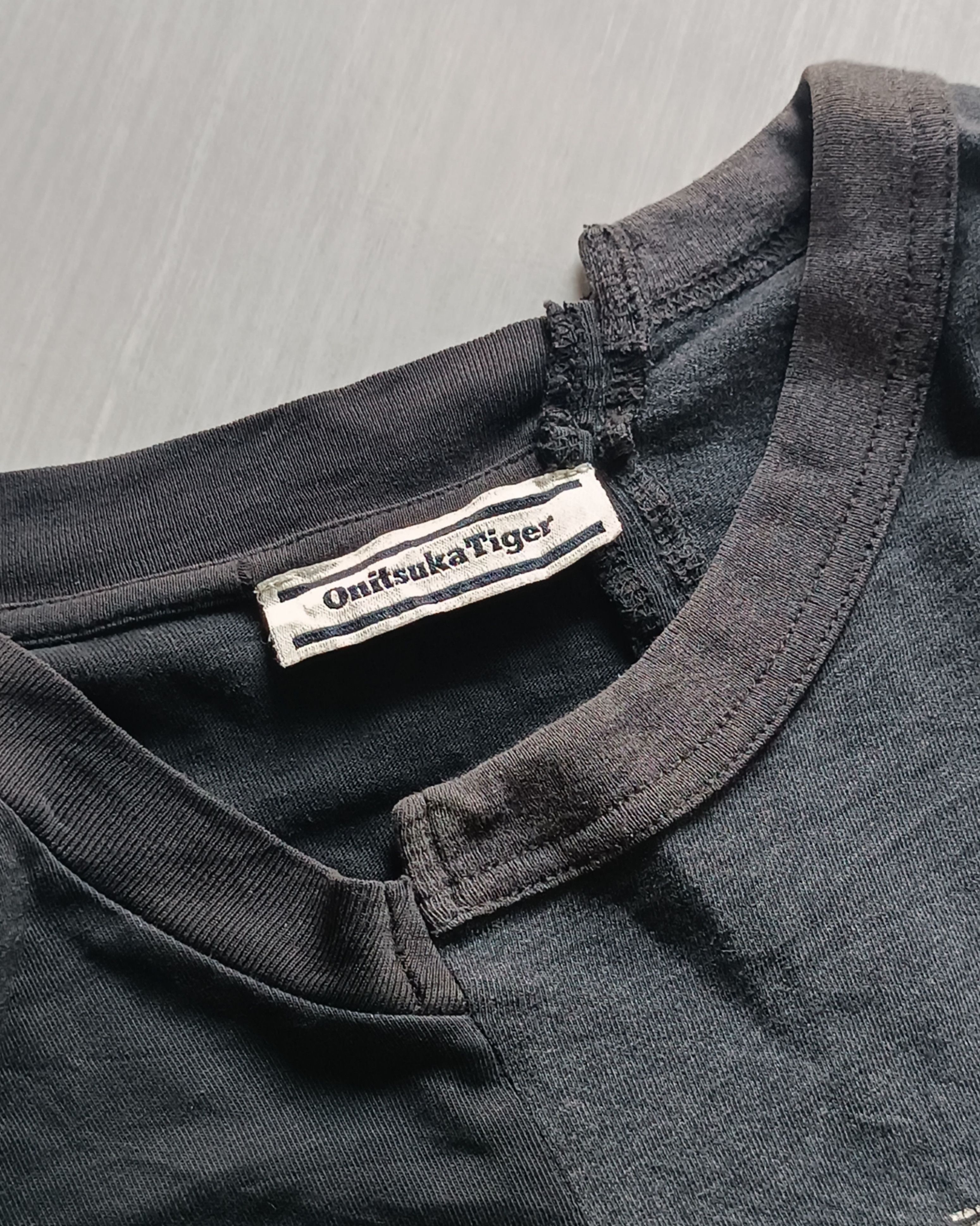 Onitsuka Tiger Onitsuka Tiger Short Sleeve Cut & Sew T-Shirt Size US XL / EU 56 / 4 - 3 Thumbnail