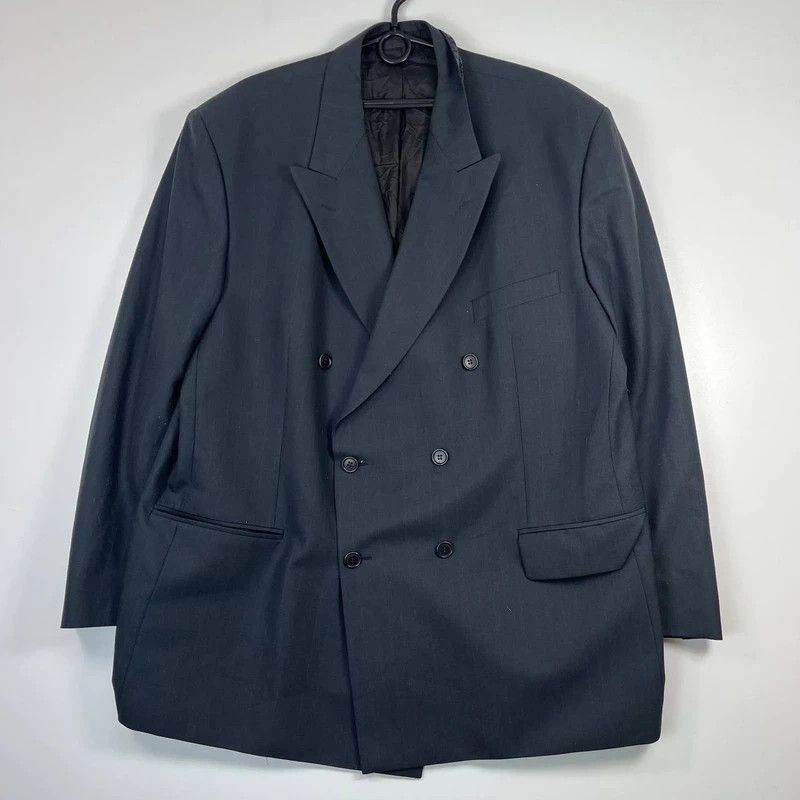 Pierre Balmain Pierre Balmain Vintage Double Breasted Blazer Wool Size 48 Size 48L - 1 Thumbnail