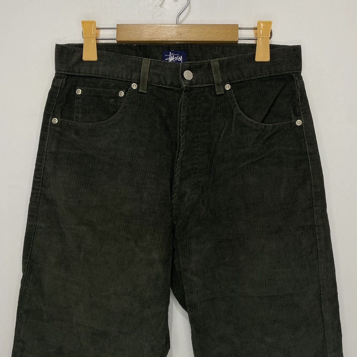 Stussy Stussy Cropped Corduroy Pants Size US 30 / EU 46 - 4 Thumbnail