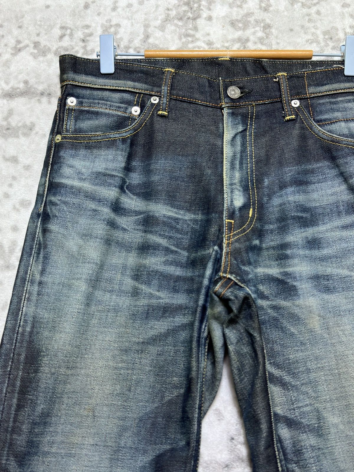 Visvim Vintage Visvim Social Sculpture 03 NW Slim Straight Jeans Size US 31 - 4 Thumbnail