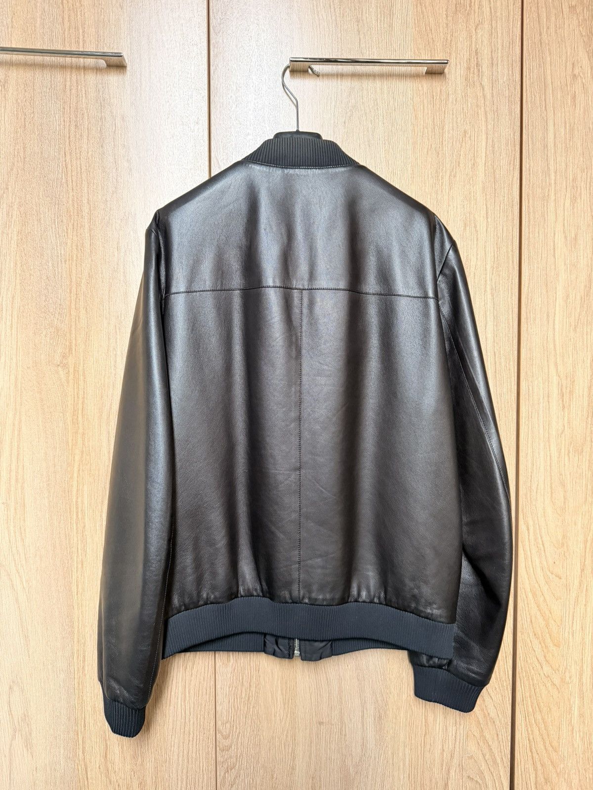 Prada Prada Nappa Leather Bomber Jacket Size US S / EU 44-46 / 1 - 3 Thumbnail