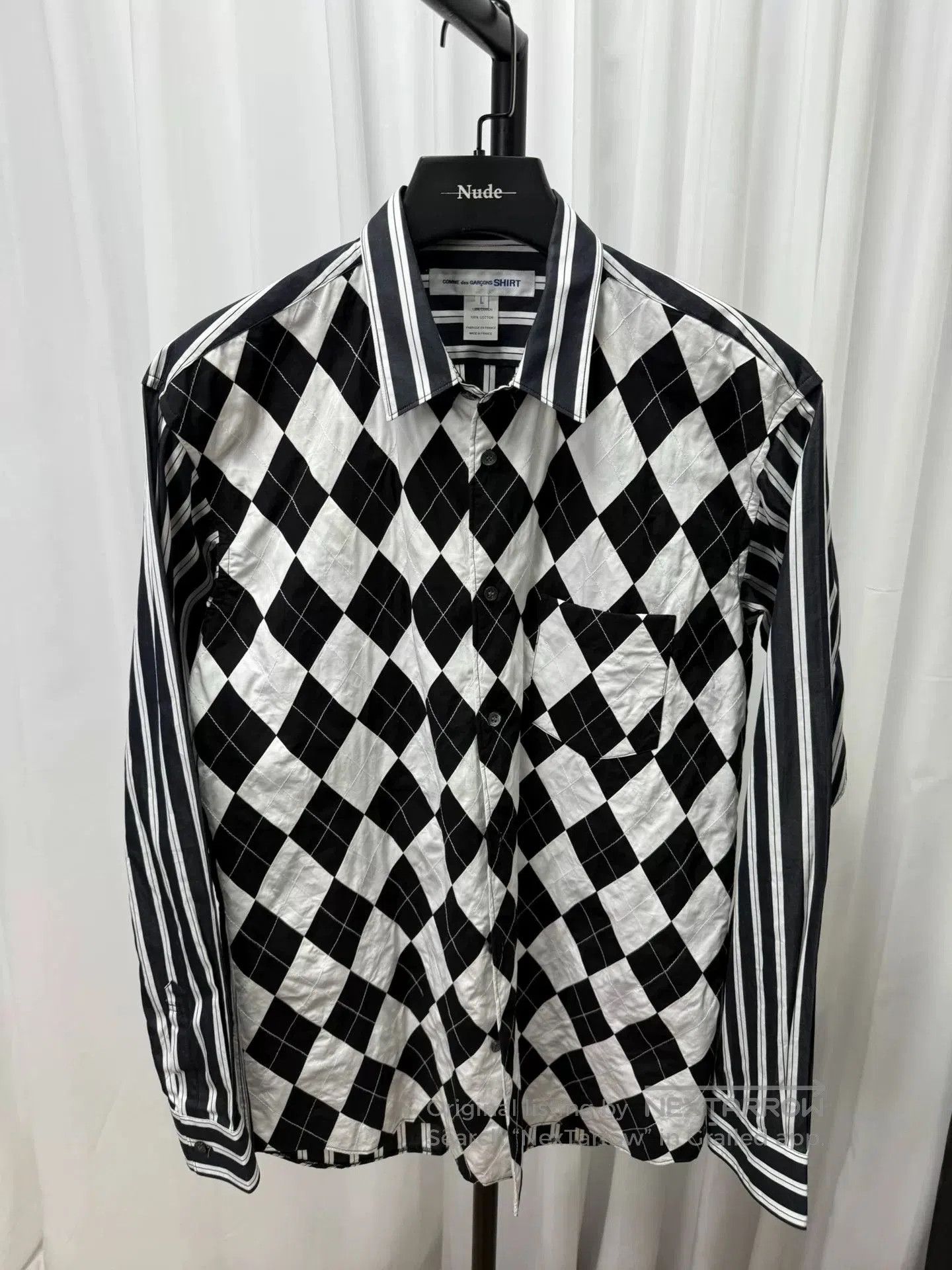 Comme des Garcons SHIRT comme des garcons checked shirt in large. Size US L / EU 52-54 / 3 - 1 Thumbnail