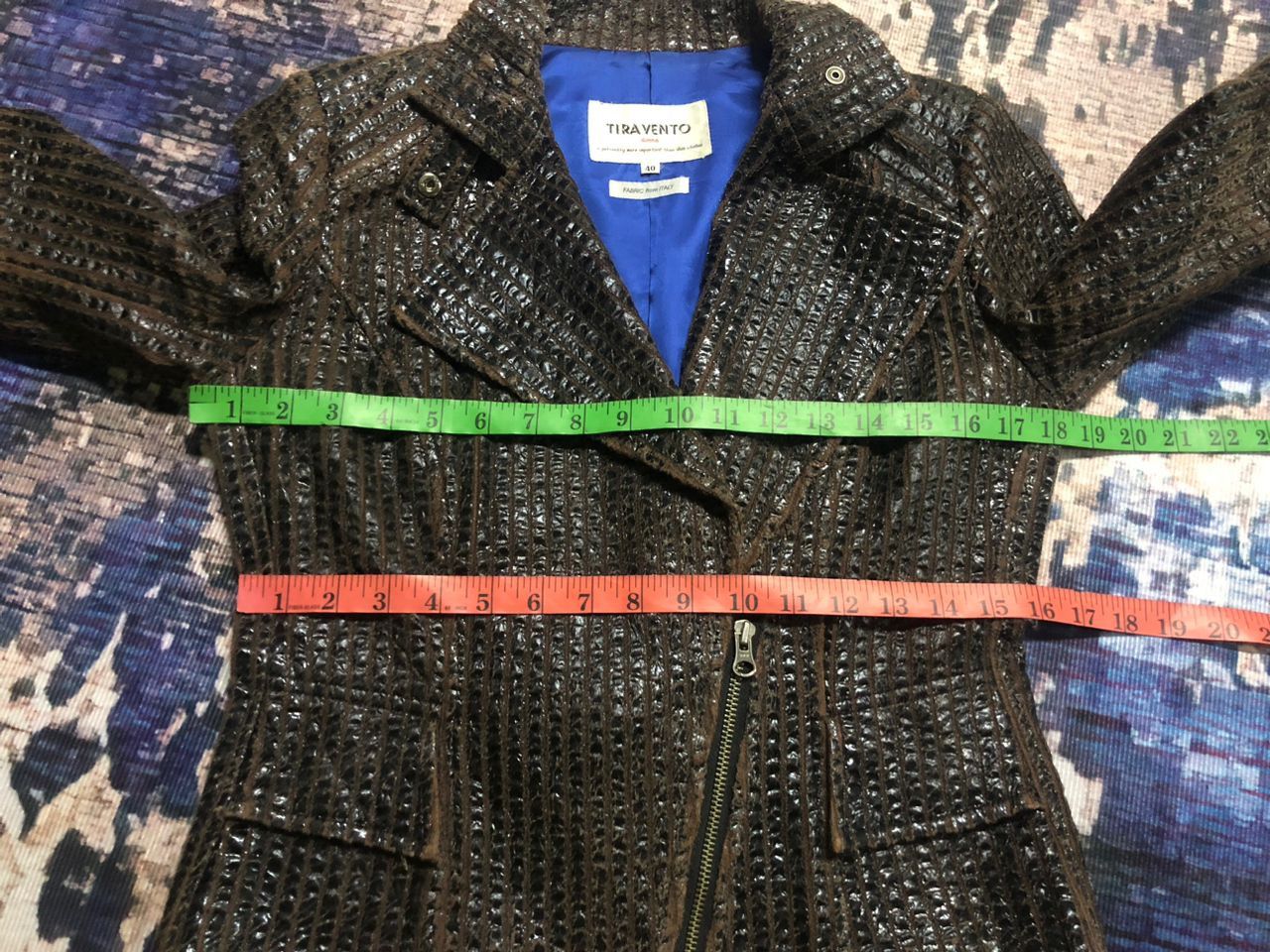 Vintage Tira Vento Donna Double Collar Style Jacket Size S / US 4 / IT 40 - 21 Thumbnail