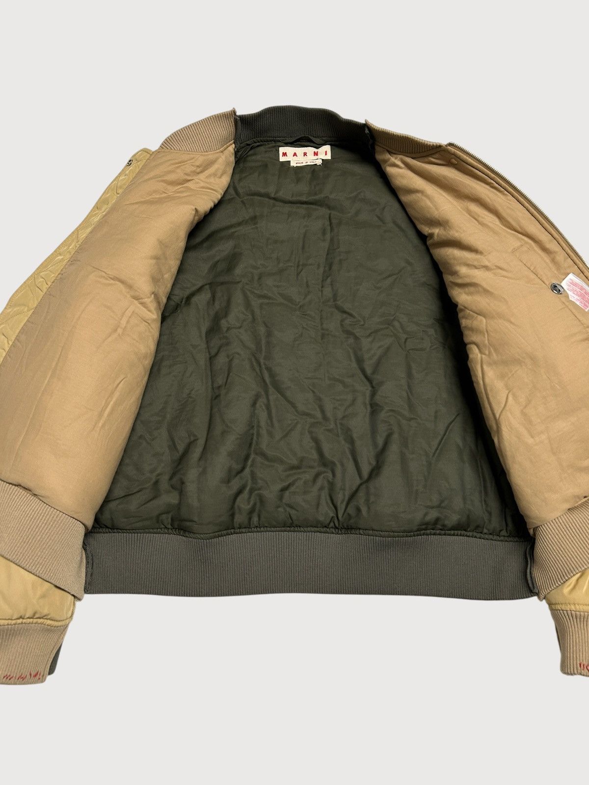 Marni FW2024 50/50 Split Bomber Jacket Size US M / EU 48-50 / 2 - 15 Thumbnail