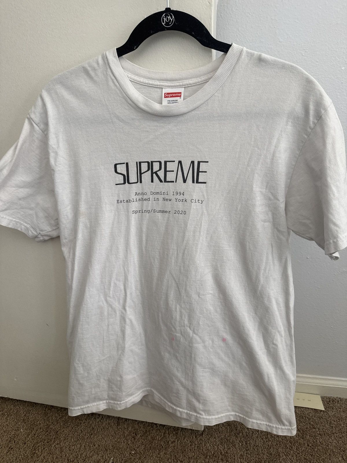 Supreme Supreme s/s2020 collection tee Size US M / EU 48-50 / 2 - 1 Thumbnail