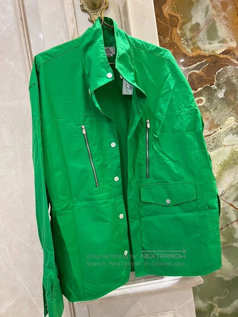 Hermes Hermes Classic shirt jacket Size XS / US 0-2 / IT 36-38 - 1 Thumbnail