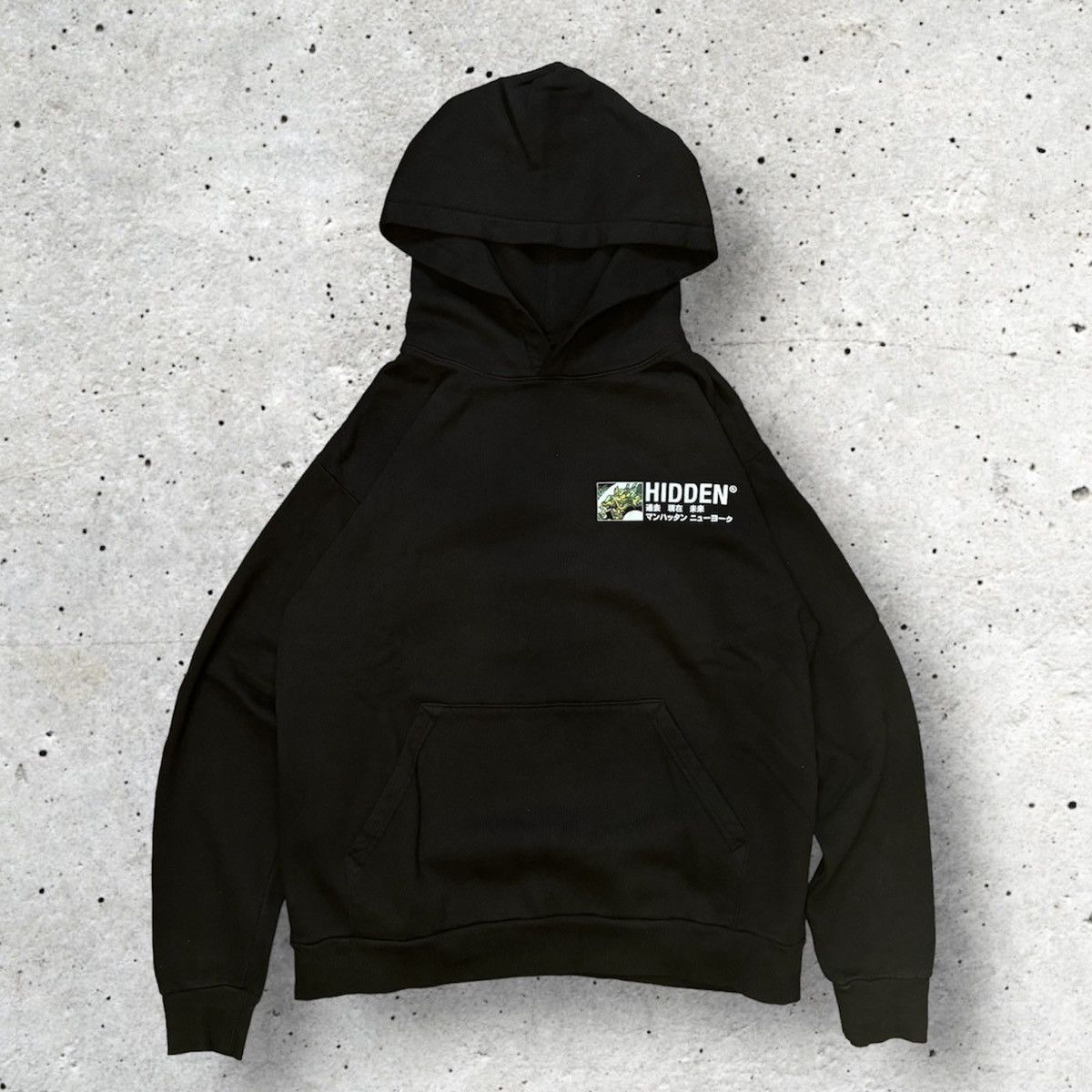 HIDDEN Hidden NY Dragon Logo Hoodie | Grailed