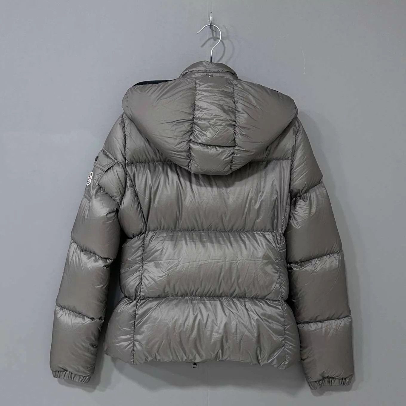 Moncler Moncler Fourmi Gray Hooded Down Jacket 1 Size S / US 4 / IT 40 - 3 Thumbnail