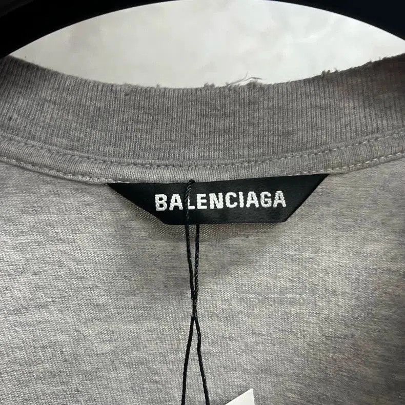 Balenciaga Balenciaga Gray Layered Long-Sleeve T-shirt. Size US XS / EU 42 / 0 - 3 Thumbnail
