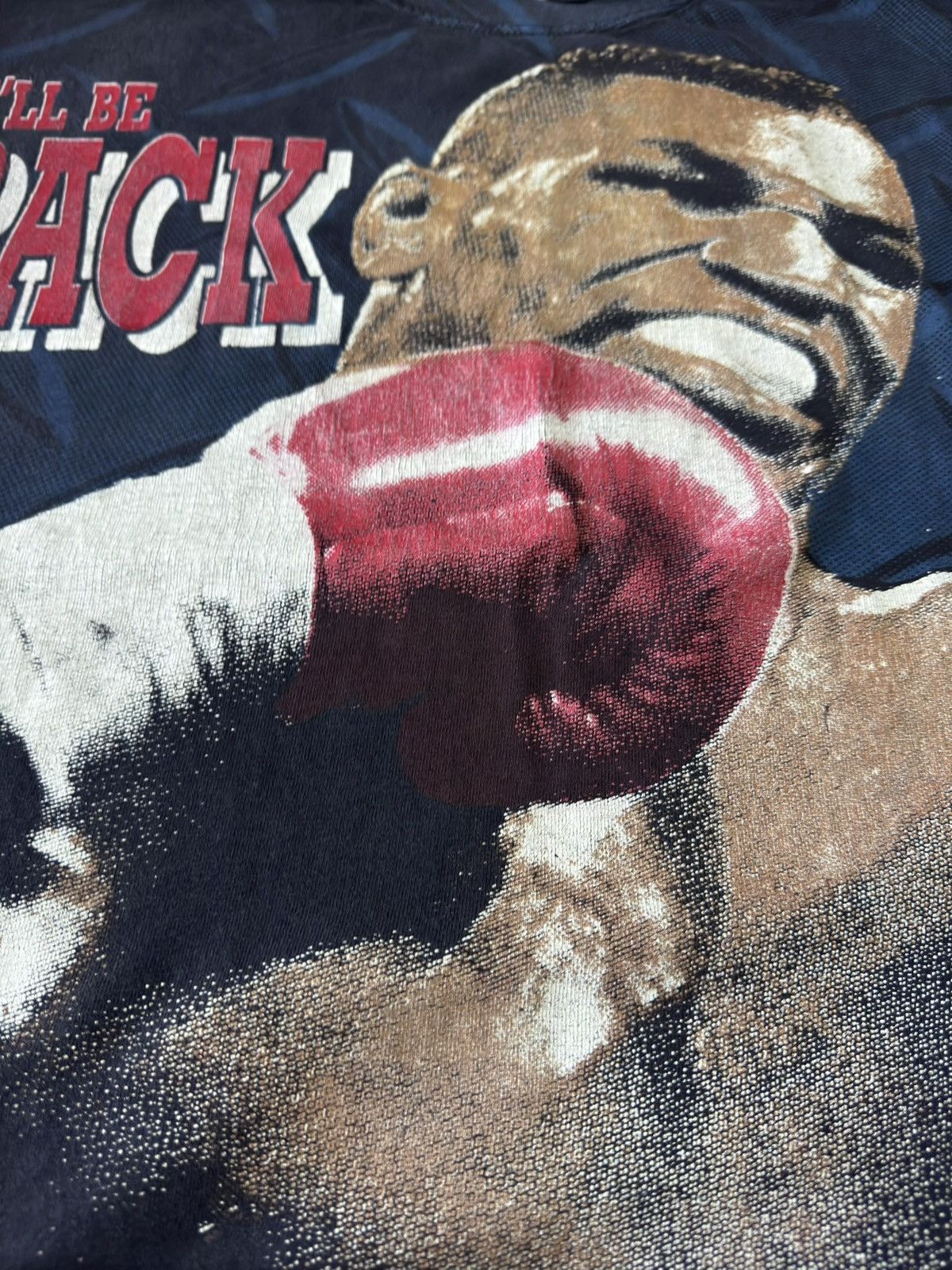 Vintage May 1995 Mike Tyson 90’s Champion Boxing AOP T-America Shirt Size US XL / EU 56 / 4 - 7 Thumbnail
