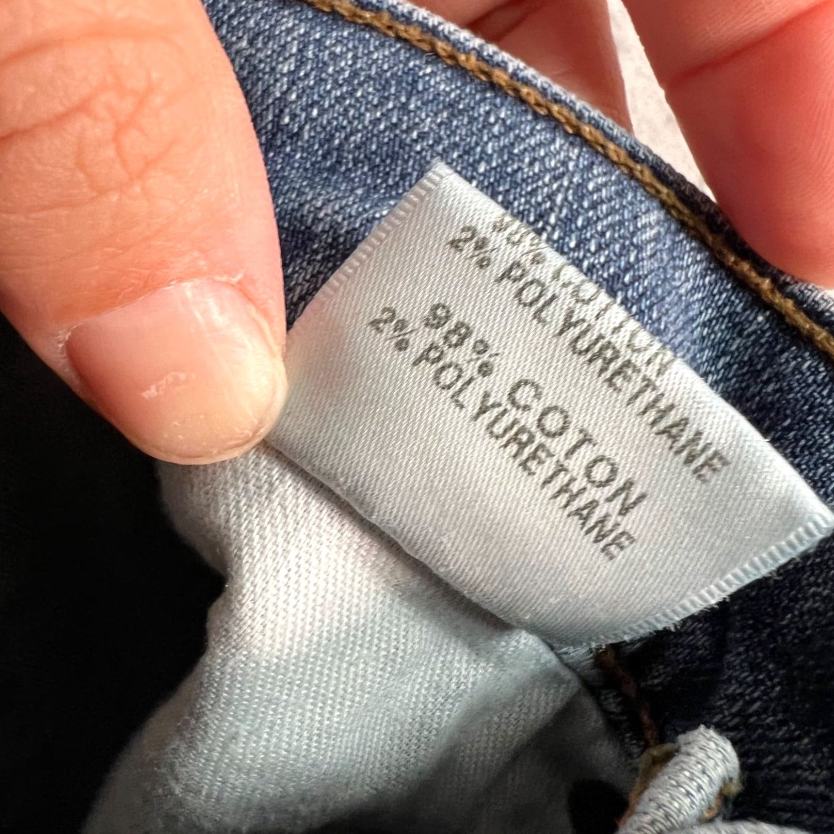 J Brand J Brand Womens Tyler Skinny Jeans Size 29 Blue Light Wash Distressed Denim Size 29" - 6 Thumbnail