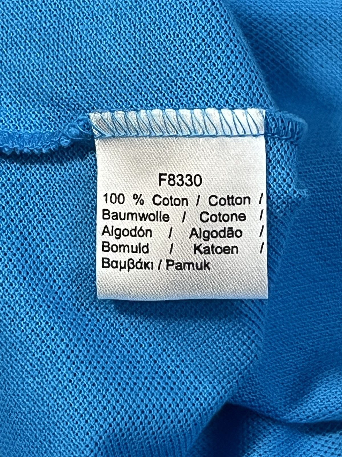 Lacoste Lacoste Classic Fit Blue Polo Shirt Size US L / EU 52-54 / 3 - 7 Thumbnail