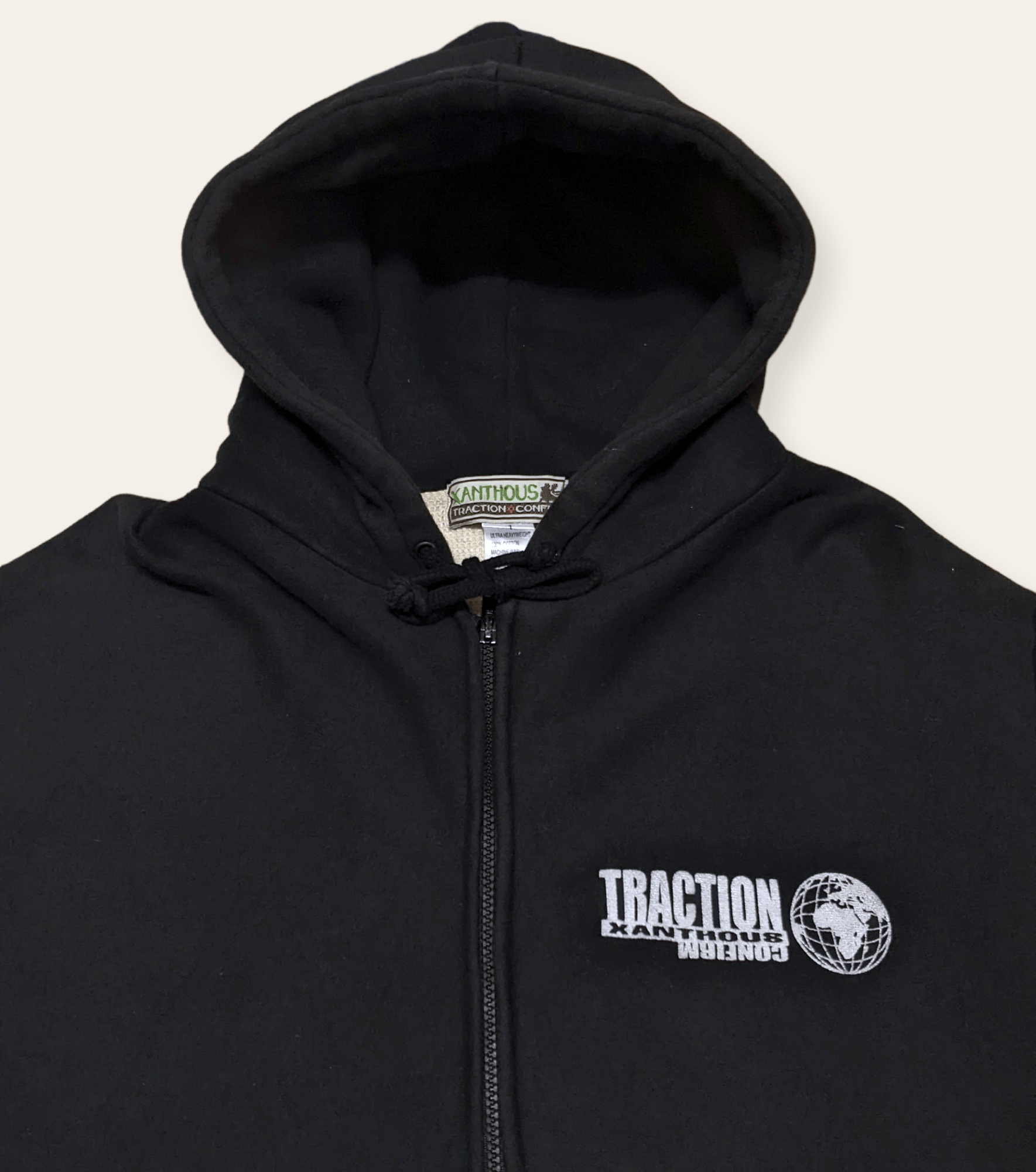 Japanese Brand × Vintage Vintage Japanese Streetwear Xanthous Zipped Hoodie Size US L / EU 52-54 / 3 - 5 Thumbnail