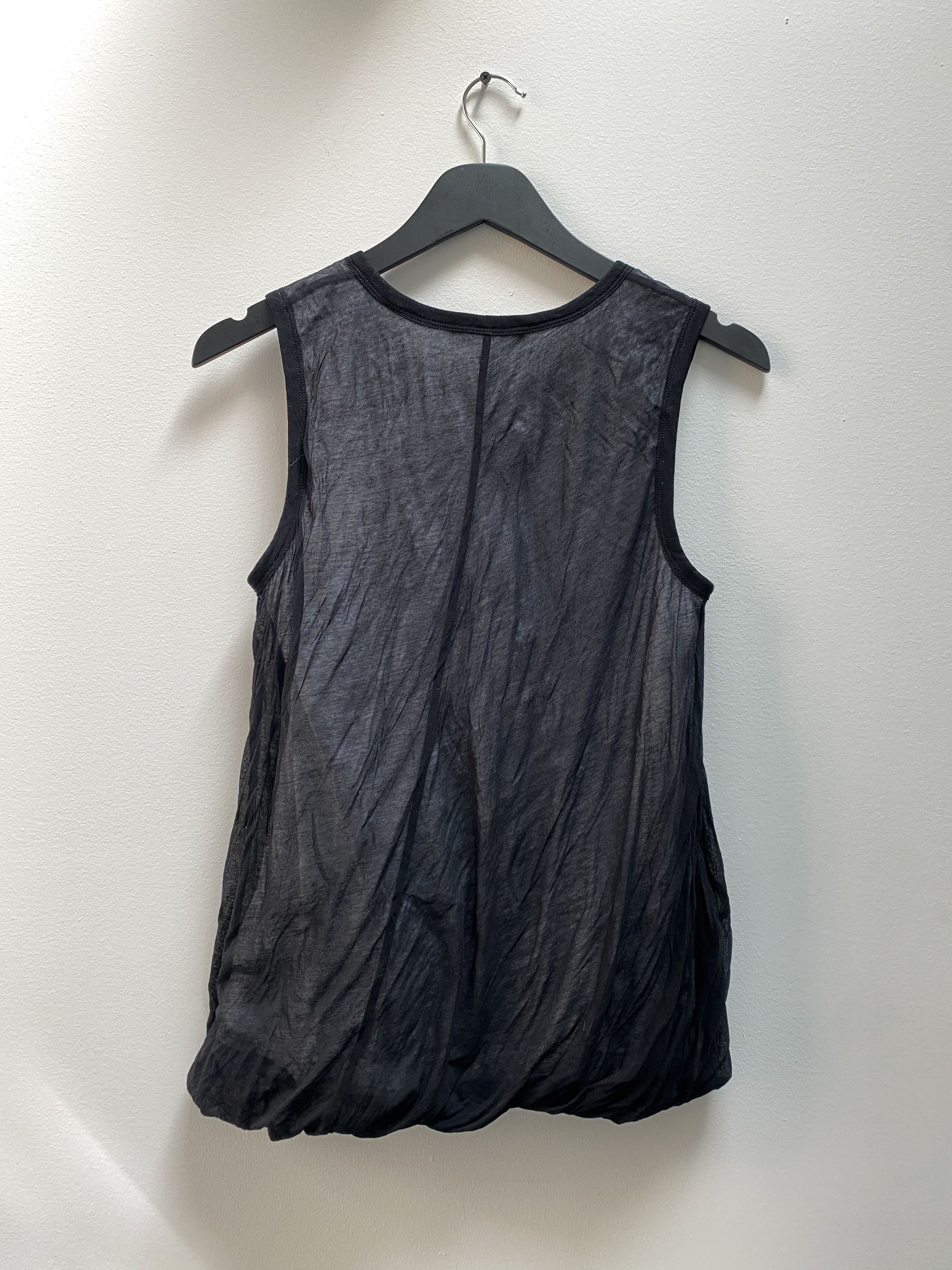 Helmut Lang × Peter Do HELMUT LANG BLACK BUBBLE TANK Size S / US 4 / IT 40 - 3 Thumbnail