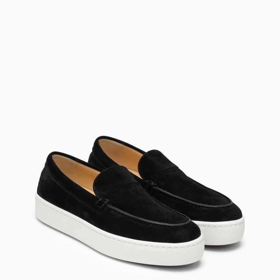image of Christian Louboutin O1D2Blof0324 Loafers In Black, Men's (Size 11)