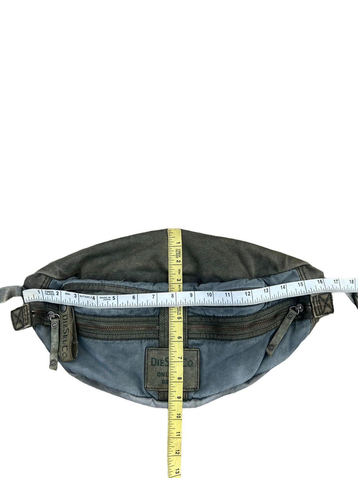 Diesel Vintage Diesel Only The Brave Fade Waxed Distress Bag Size ONE SIZE - 25 Thumbnail