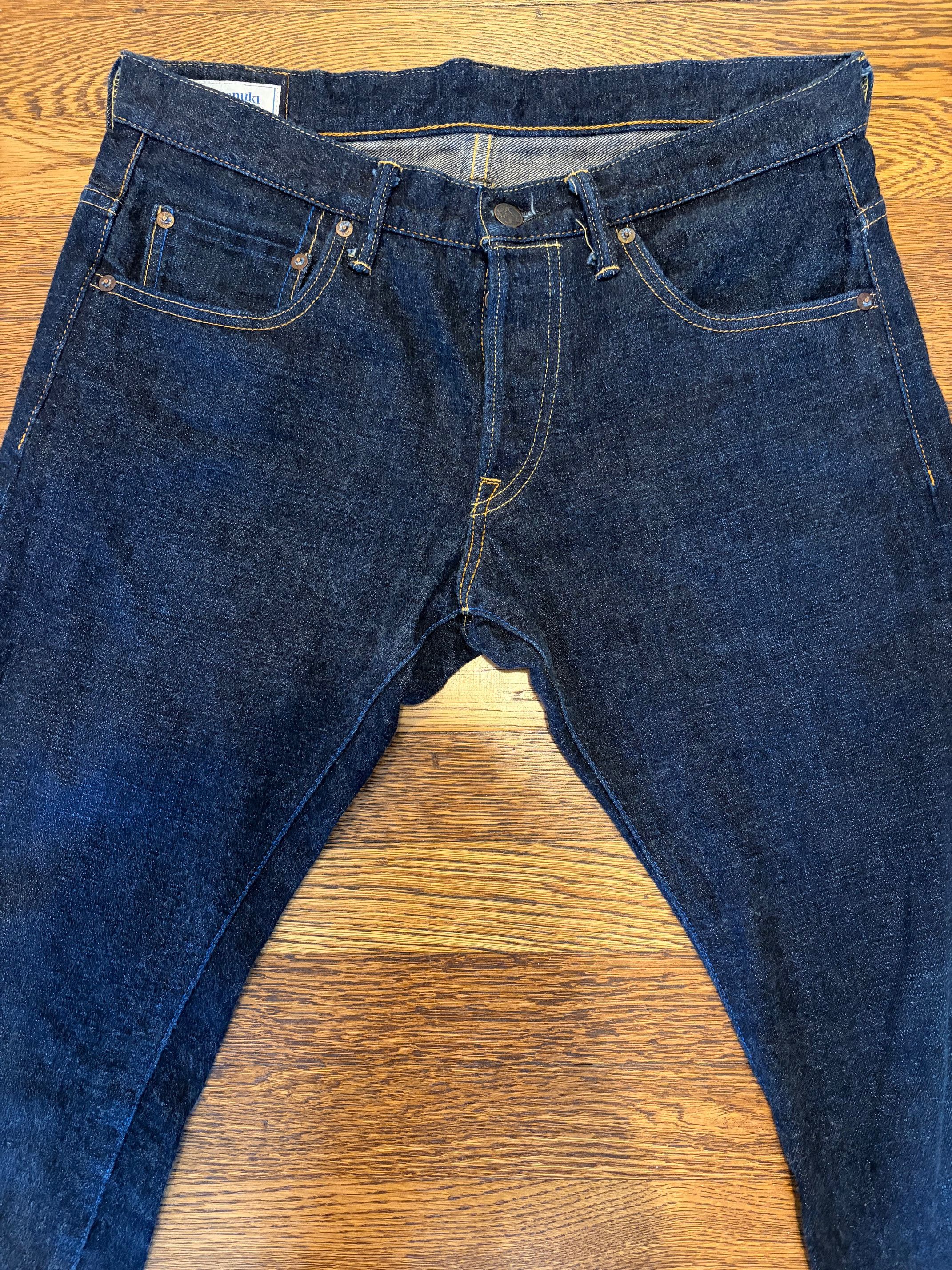 Tanuki TT 12.5oz "天 (Ten)" Tapered Jeans Size US 31 - 2 Thumbnail