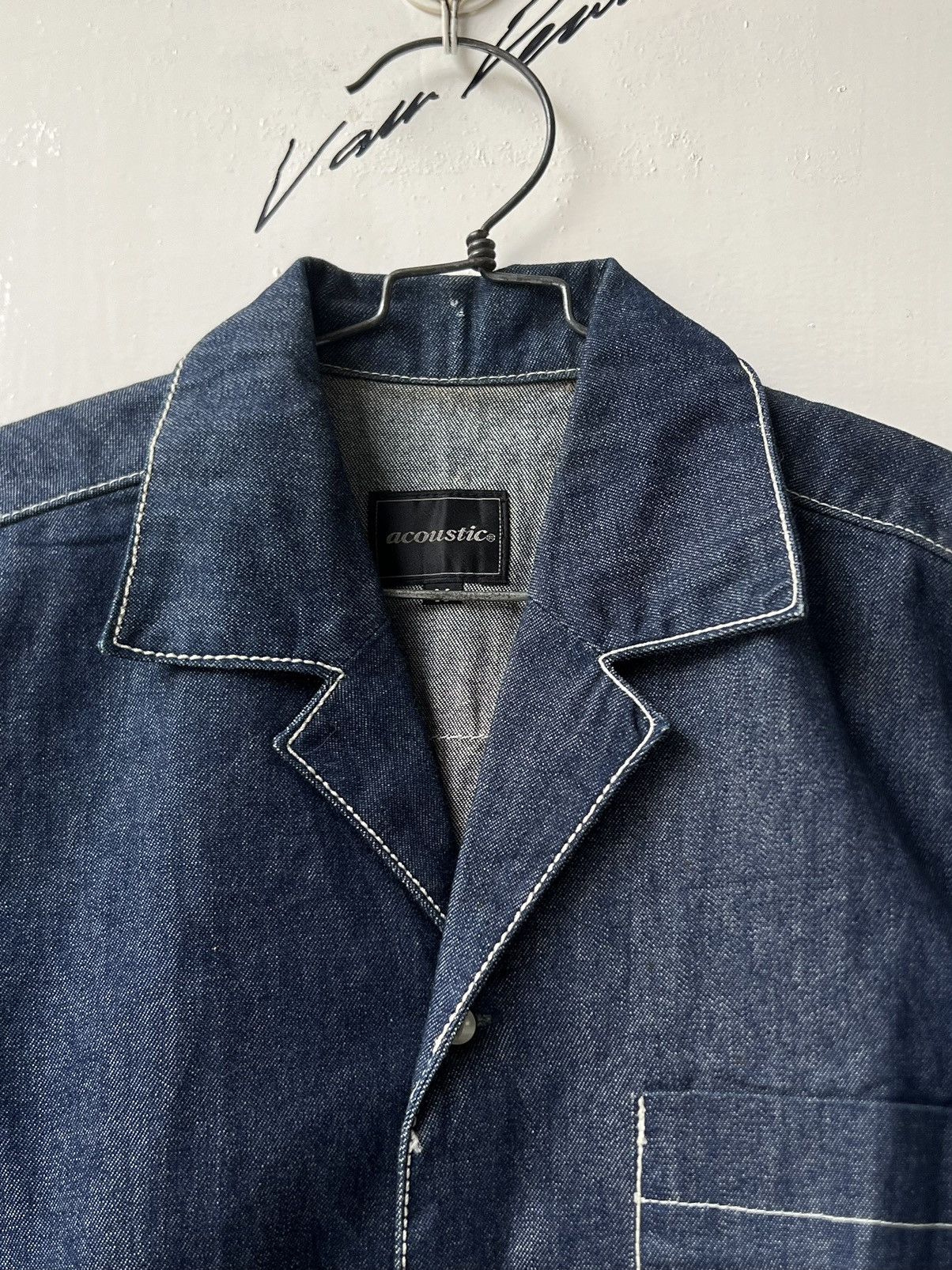 Japanese Brand ACOUSTIC Denim Shirt Size US M / EU 48-50 / 2 - 12 Thumbnail