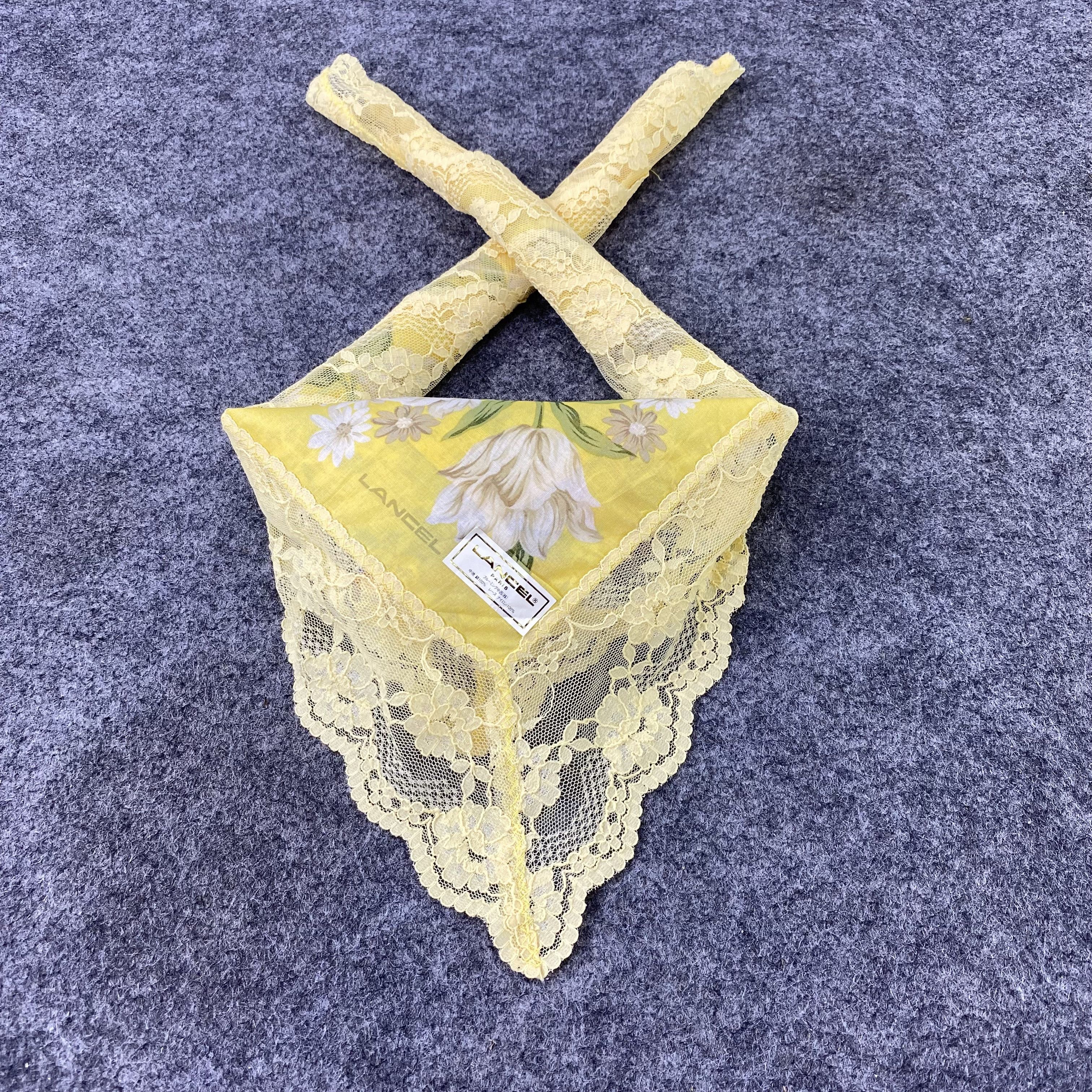 Lancel Lancel Handkerchief / Bandana / Neckerchief-B1264 Size ONE SIZE - 2 Thumbnail