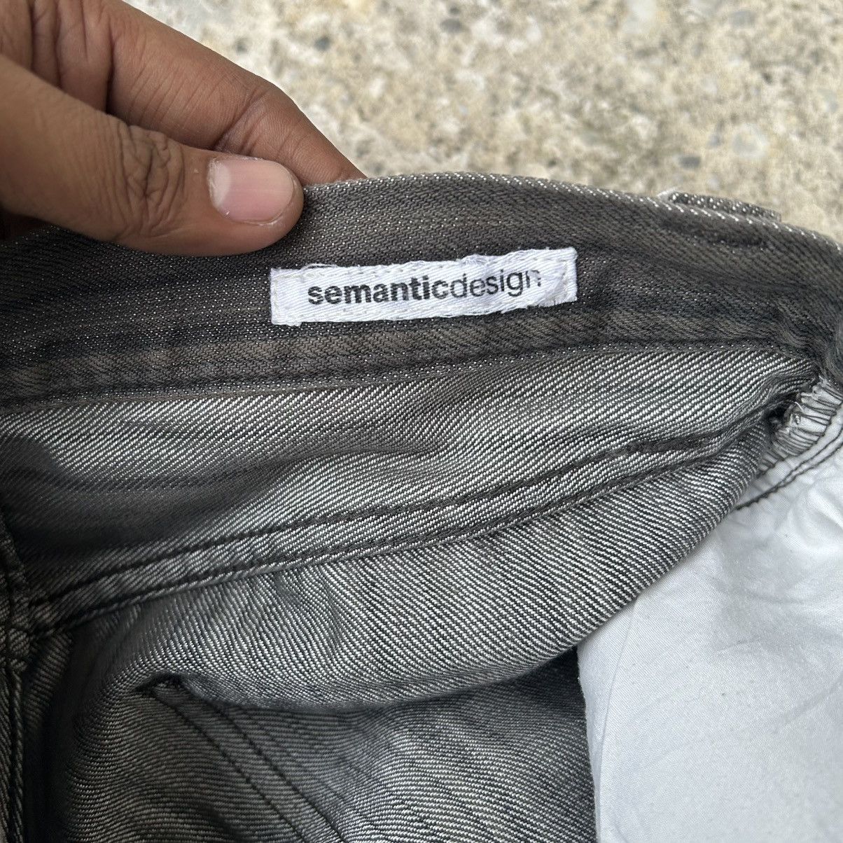 semanticdesign Vintage Flared Denim Semantic Design Stripe Size US 28 / EU 44 - 13 Thumbnail