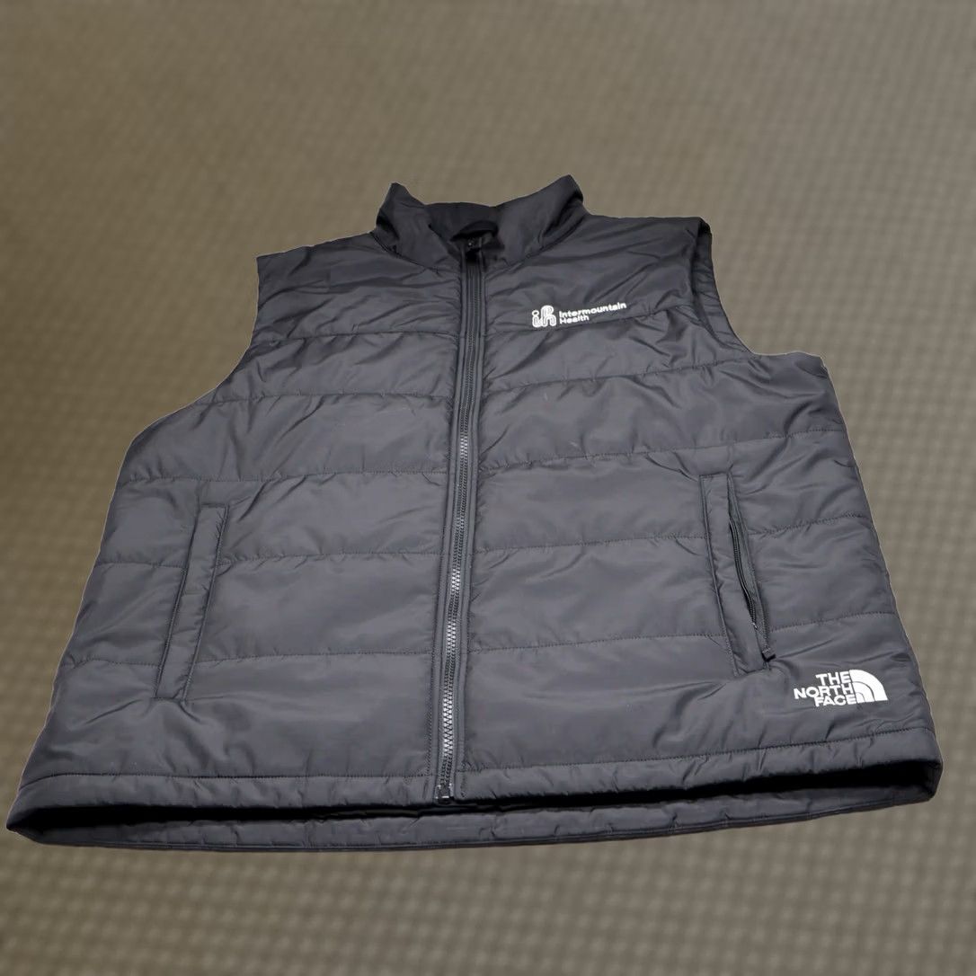 The North Face North Face Vest Mens L Black Everyday Insulated Quilted Puffer Full Zip Logo Embroidered Size US L / EU 52-54 / 3 - 1 Thumbnail