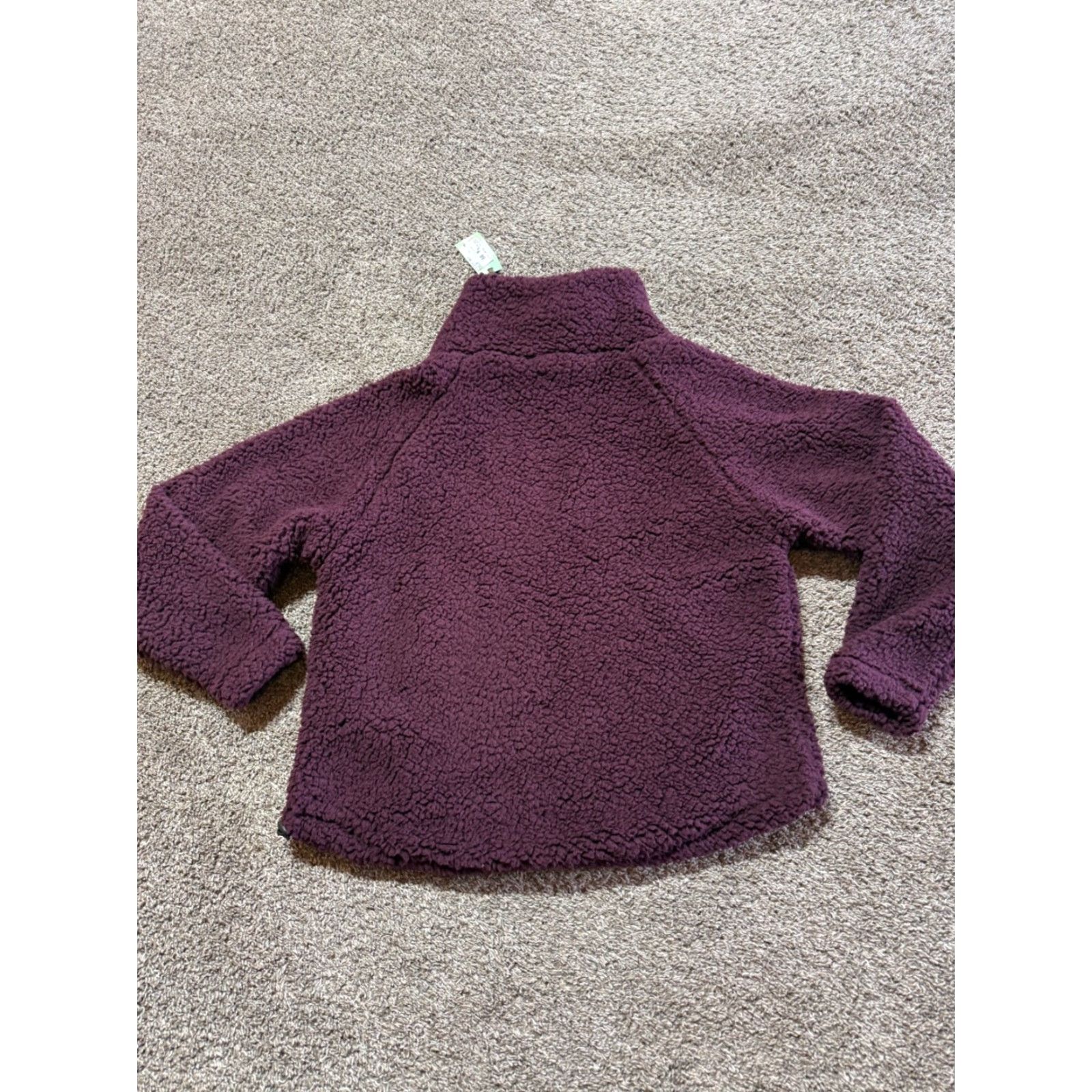 Roper Roper Pullover Sweatshirt Womens Size M Red Sherpa Polar Fleece Long Sleeve Zip Cold Weather Activewear Size M / US 6-8 / IT 42-44 - 8 Thumbnail