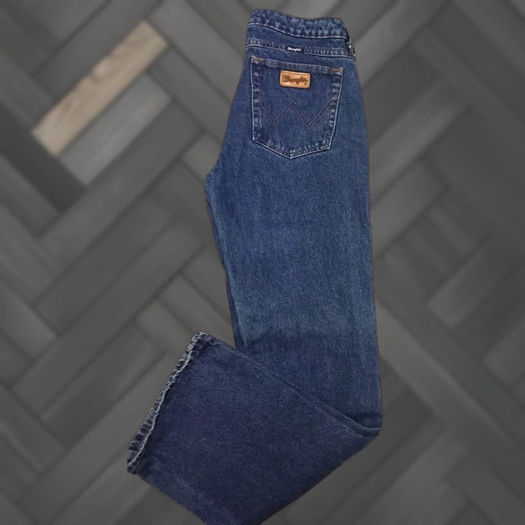 Wrangler VINTAGE Wrangler Jeans Women Jeans Boot Cut 3 Junior 32 Denim Blue 3 x 32 Size 26" / US 2 / IT 38 - 1 Thumbnail