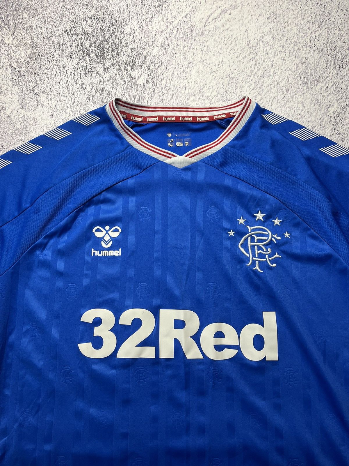 Hummel Hummel Rangers 2019-20 home football shirt jersey size XL Size US XL / EU 56 / 4 - 14 Thumbnail