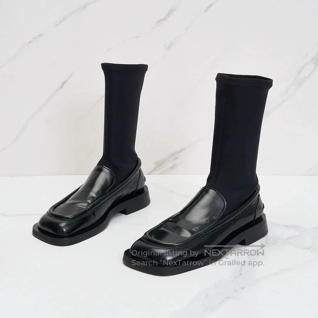 Proenza Schouler Proenza Schouler Women's Square-Toe Loafers Sock Boots. Size US 6 / IT 36 - 2 Thumbnail