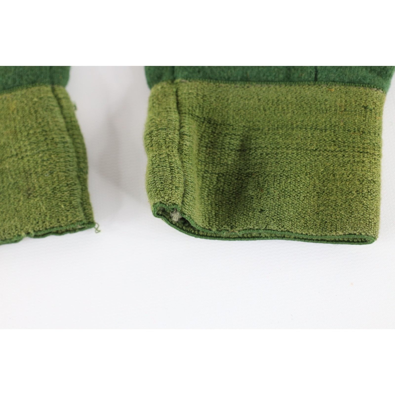 Morris Vintage 70s Morris Feel Gloves Wool Leather Hunting Gloves Size ONE SIZE - 5 Thumbnail