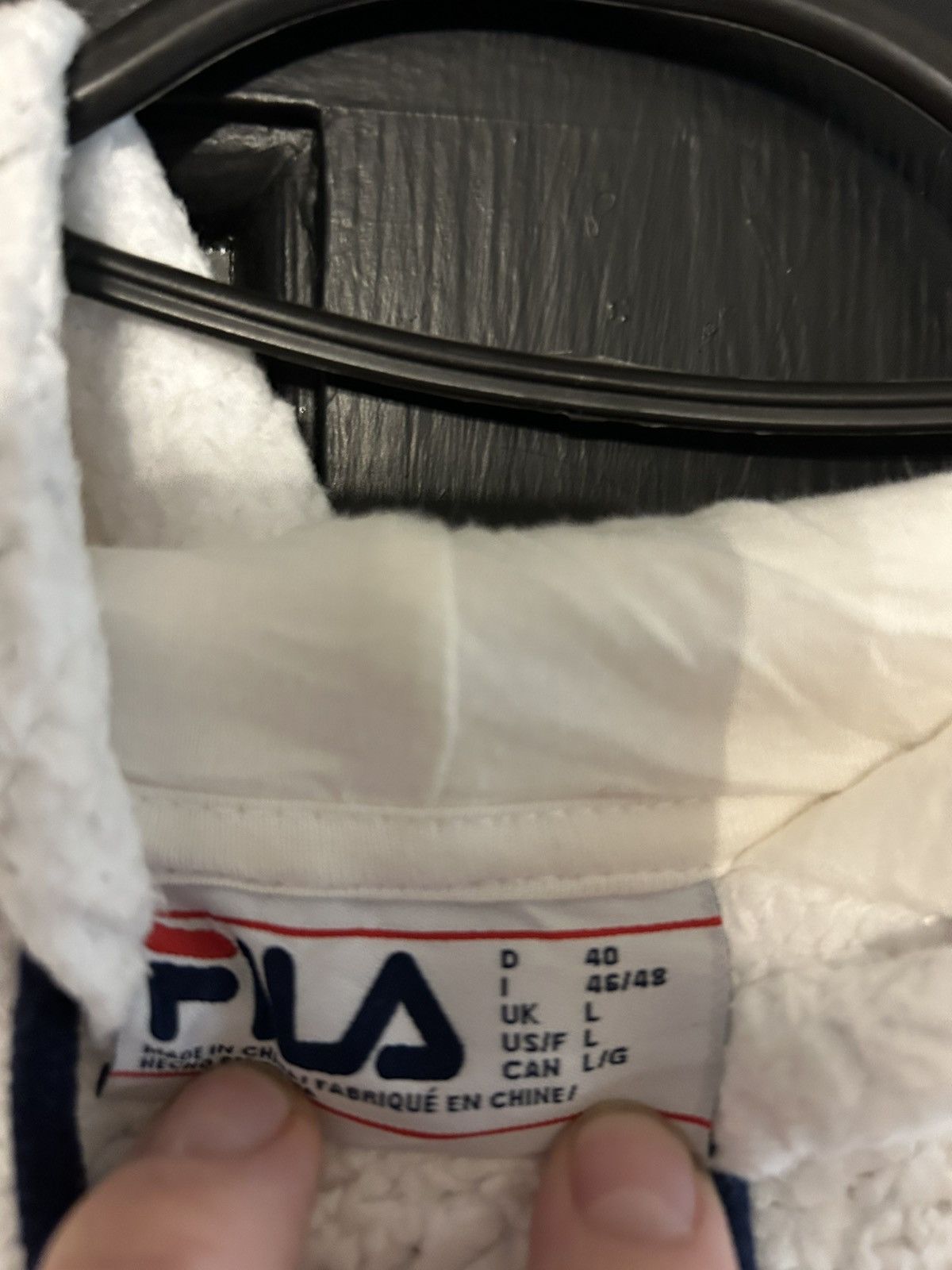 Fila Vintage FILA woolly hoodie Size L / US 10 / IT 46 - 3 Thumbnail