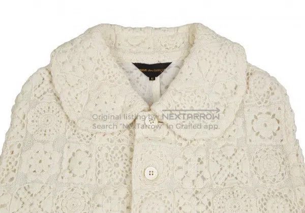 Comme des Garcons Comme des Garcons Beige Retro Patterned Jacket Size M / US 6-8 / IT 42-44 - 5 Thumbnail