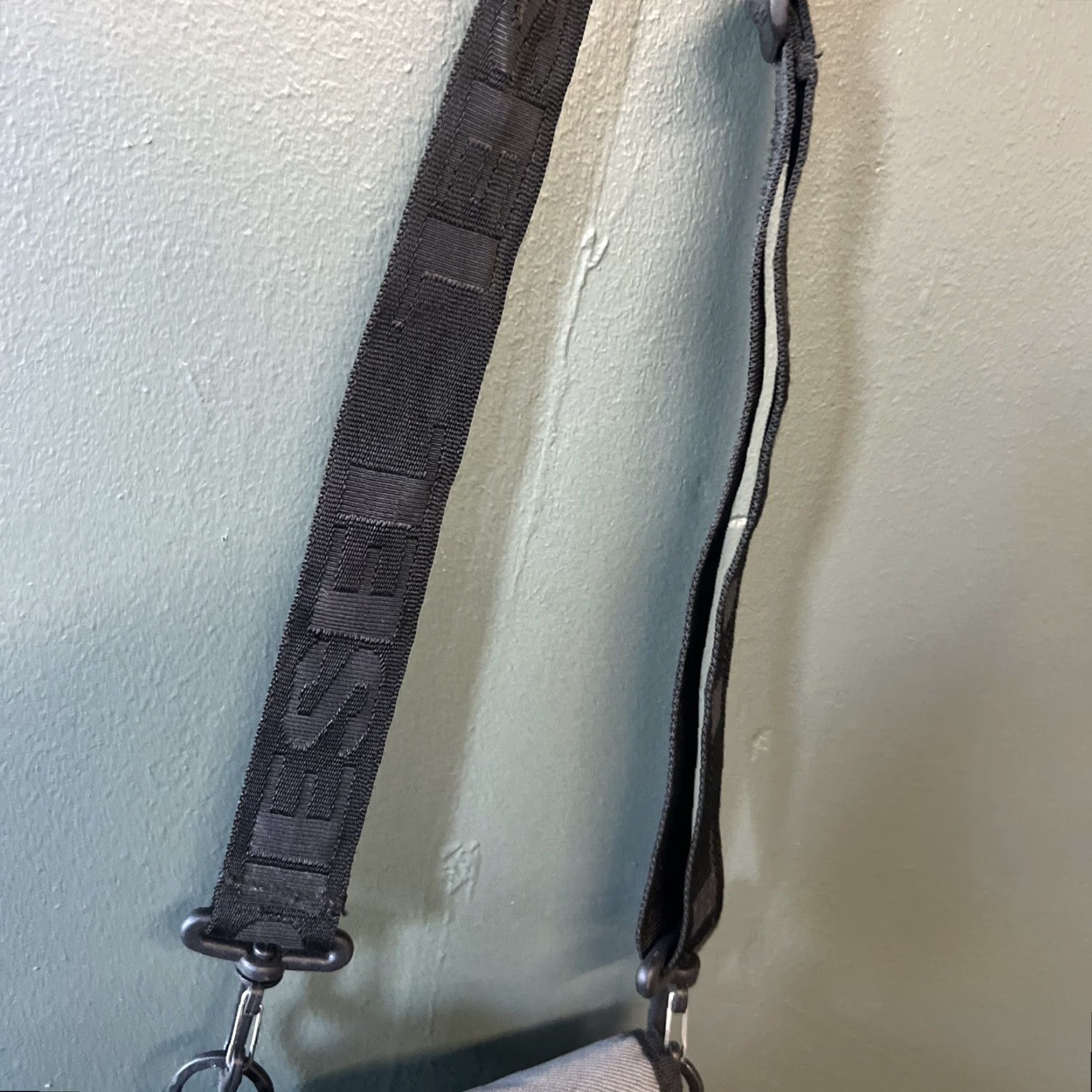 Diesel VINTAGE Diesel Spare Parts Utility Bag UNISEX Crossbody Canvas Leather Gray Unisex Adults 2000s Gorpcore Bag, Utility, Crossbody, Diesel, Gray Size ONE SIZE - 6 Thumbnail