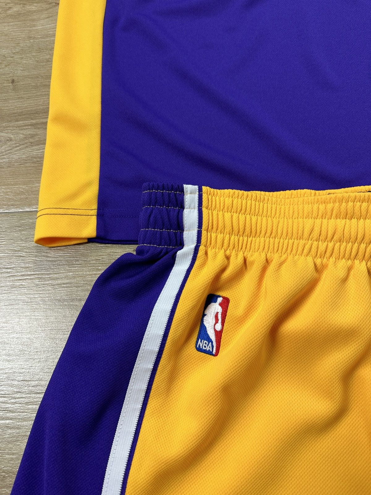 Adidas × NBA #16 Gasol L.A. Lakers Adidas Jerseys + Shorts Set Vintage Size US L / EU 52-54 / 3 - 5 Thumbnail