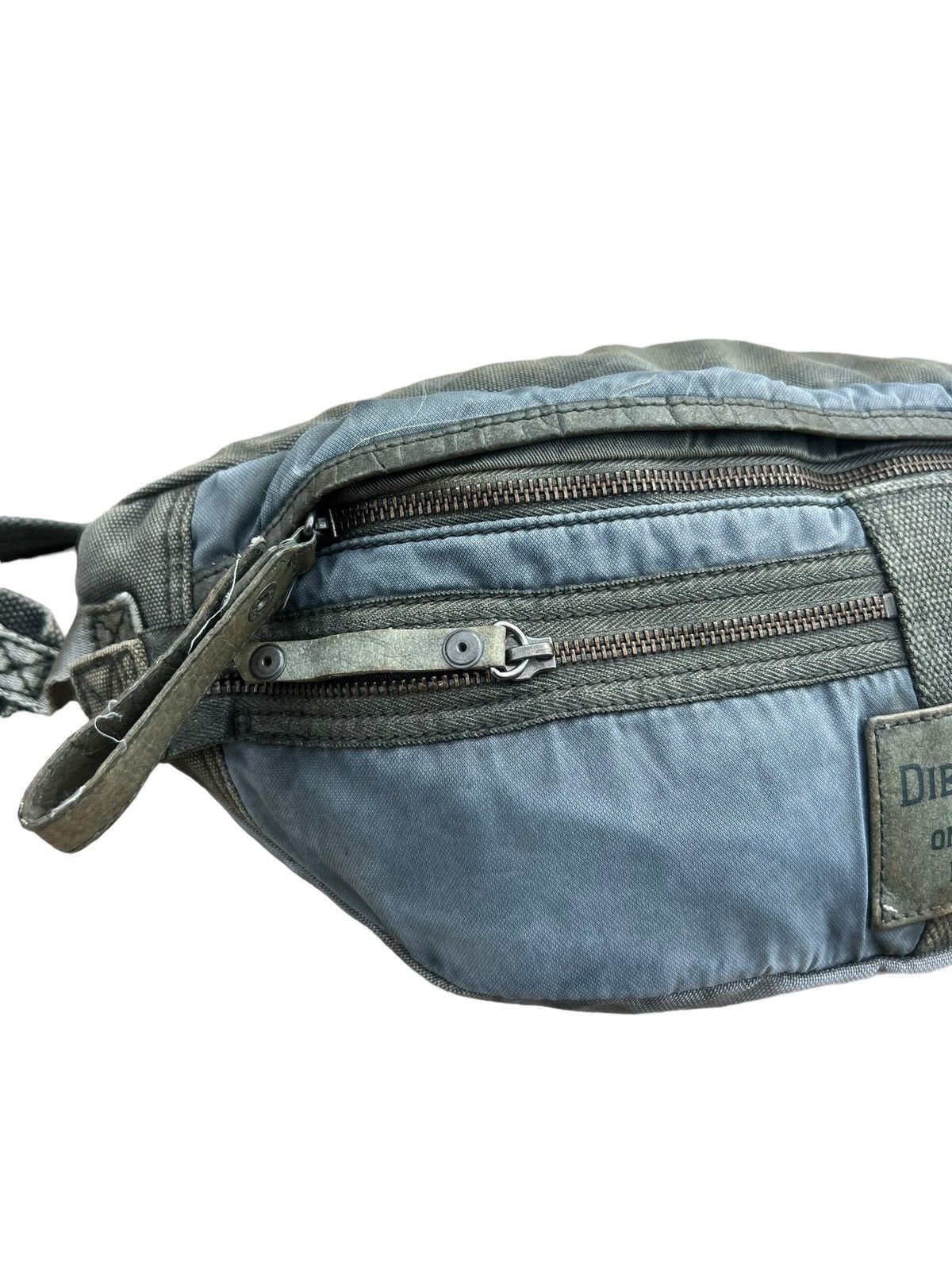 Diesel Vintage Diesel Only The Brave Fade Waxed Distress Bag Size ONE SIZE - 11 Thumbnail