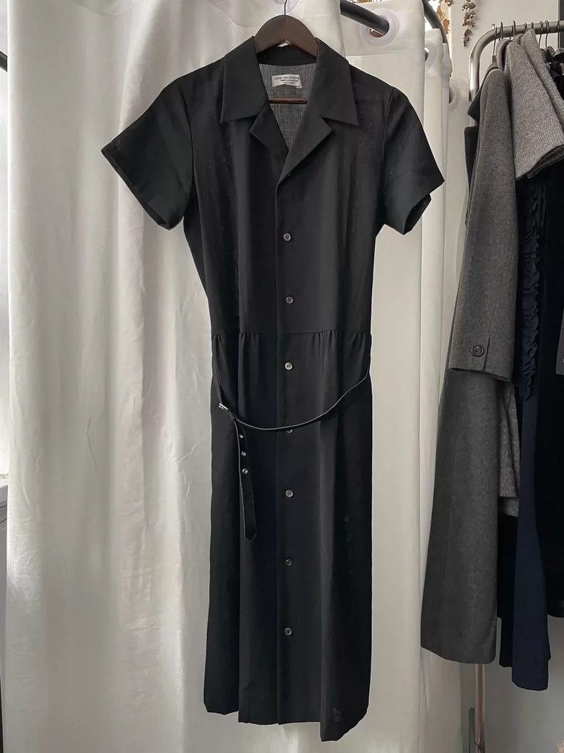 Comme des Garcons Comme Des Garcons Medieval Women's Black Belted Dress Shor Size M / US 6-8 / IT 42-44 - 1 Thumbnail