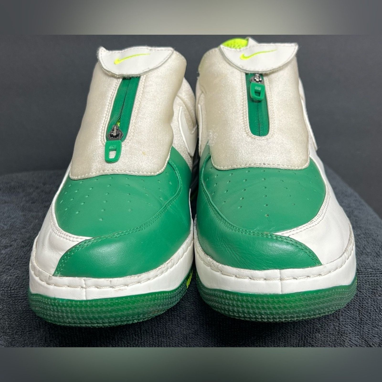 Nike Nike Air Force 1 Low The Glove Gary Payton White Green Volt Size US 12 / EU 45 - 5 Thumbnail