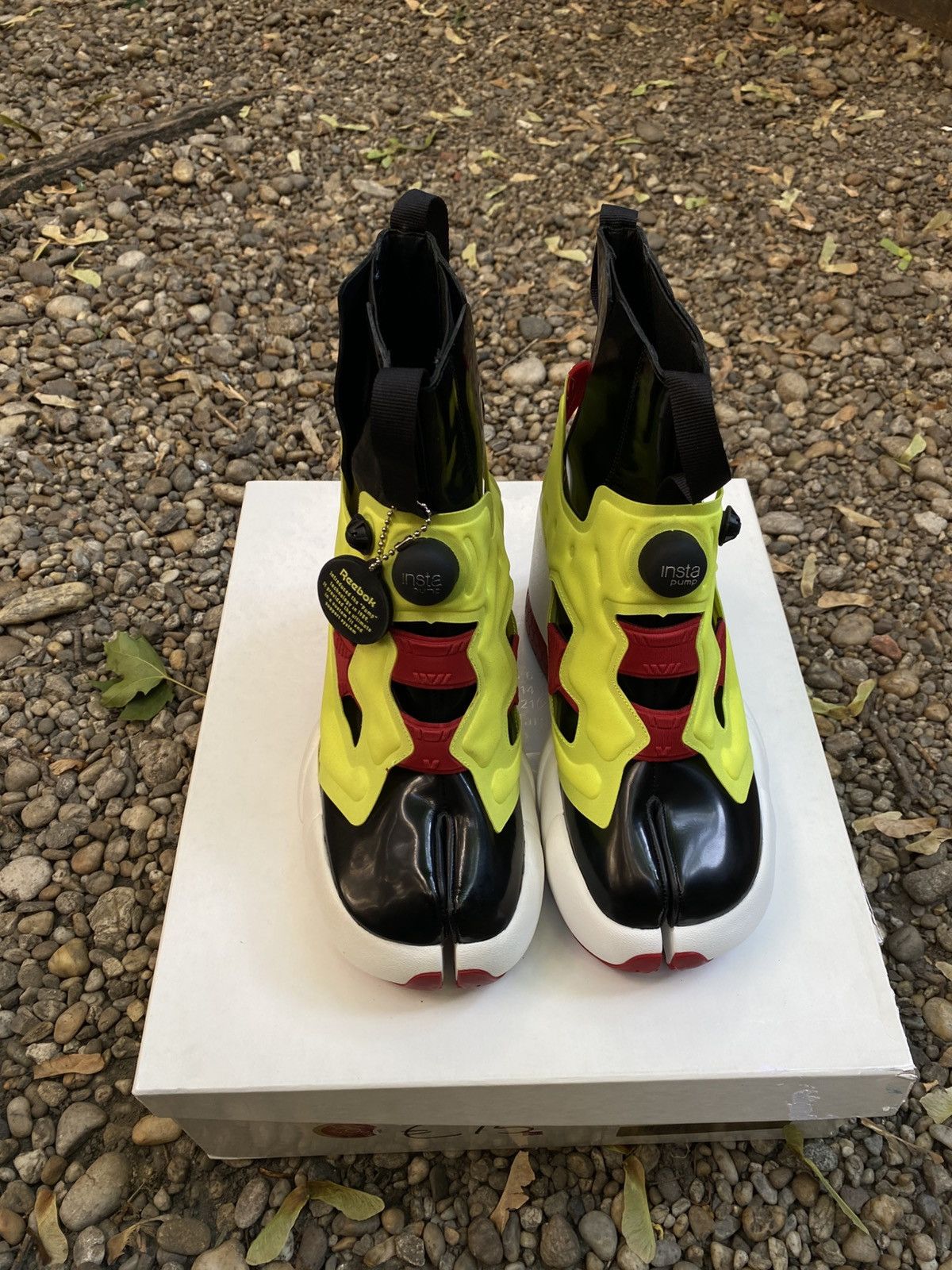 Maison Margiela × Reebok Maison Margiela x Reebok Runway Heel Tabu Sneakers Size US 7 / IT 37 - 3 Thumbnail