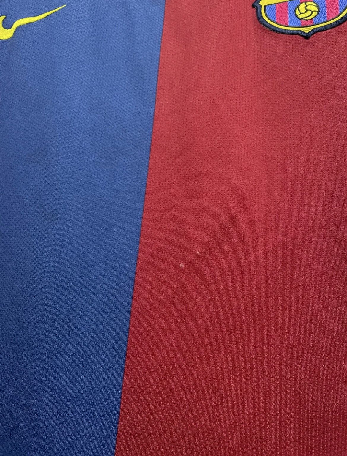 Nike Barcelona 2006/2007 Home Football Shirt Soccer Jersey Nike Size US L / EU 52-54 / 3 - 5 Thumbnail