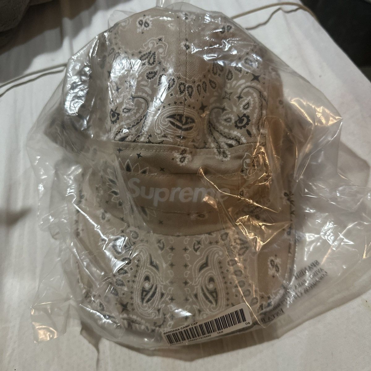 Supreme Supreme Tan Camp Cap Hat Size ONE SIZE - 4 Thumbnail