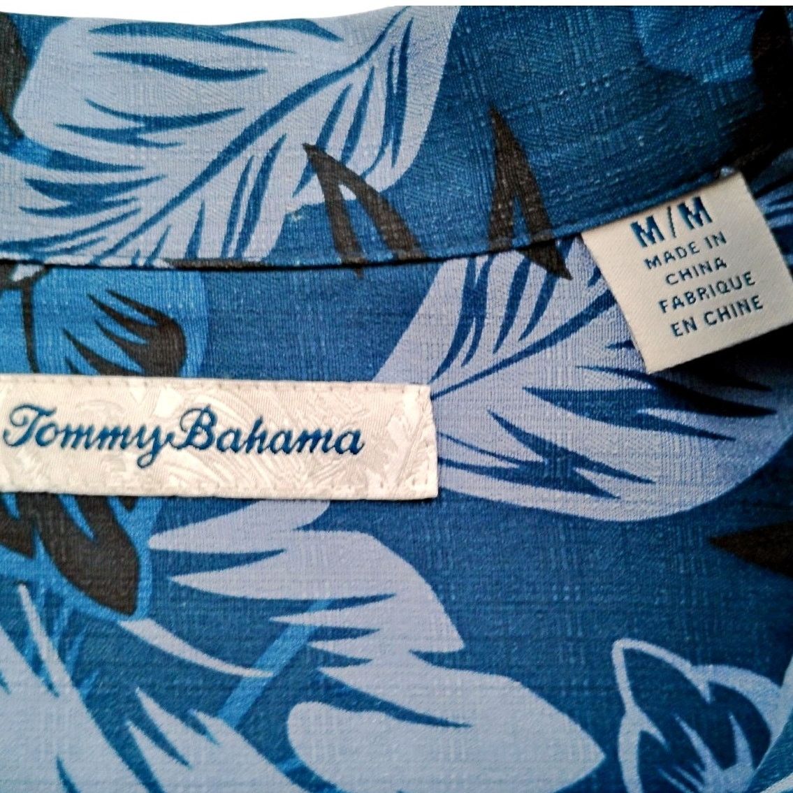 Tommy Bahama Tommy Bahama NE Patriot Hawaiian Silk S/S Button Down Shirt Size US M / EU 48-50 / 2 - 4 Thumbnail
