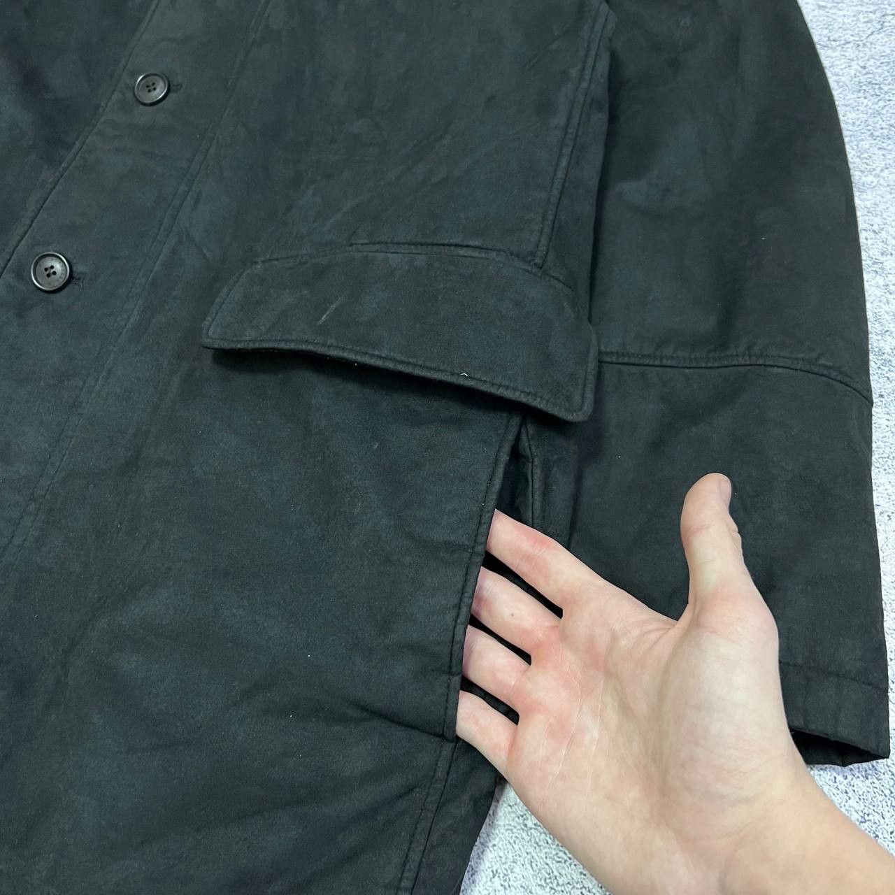 Burberry × Vintage Burberry London Men's Suede Coat Size 50 Size US M / EU 48-50 / 2 - 11 Thumbnail