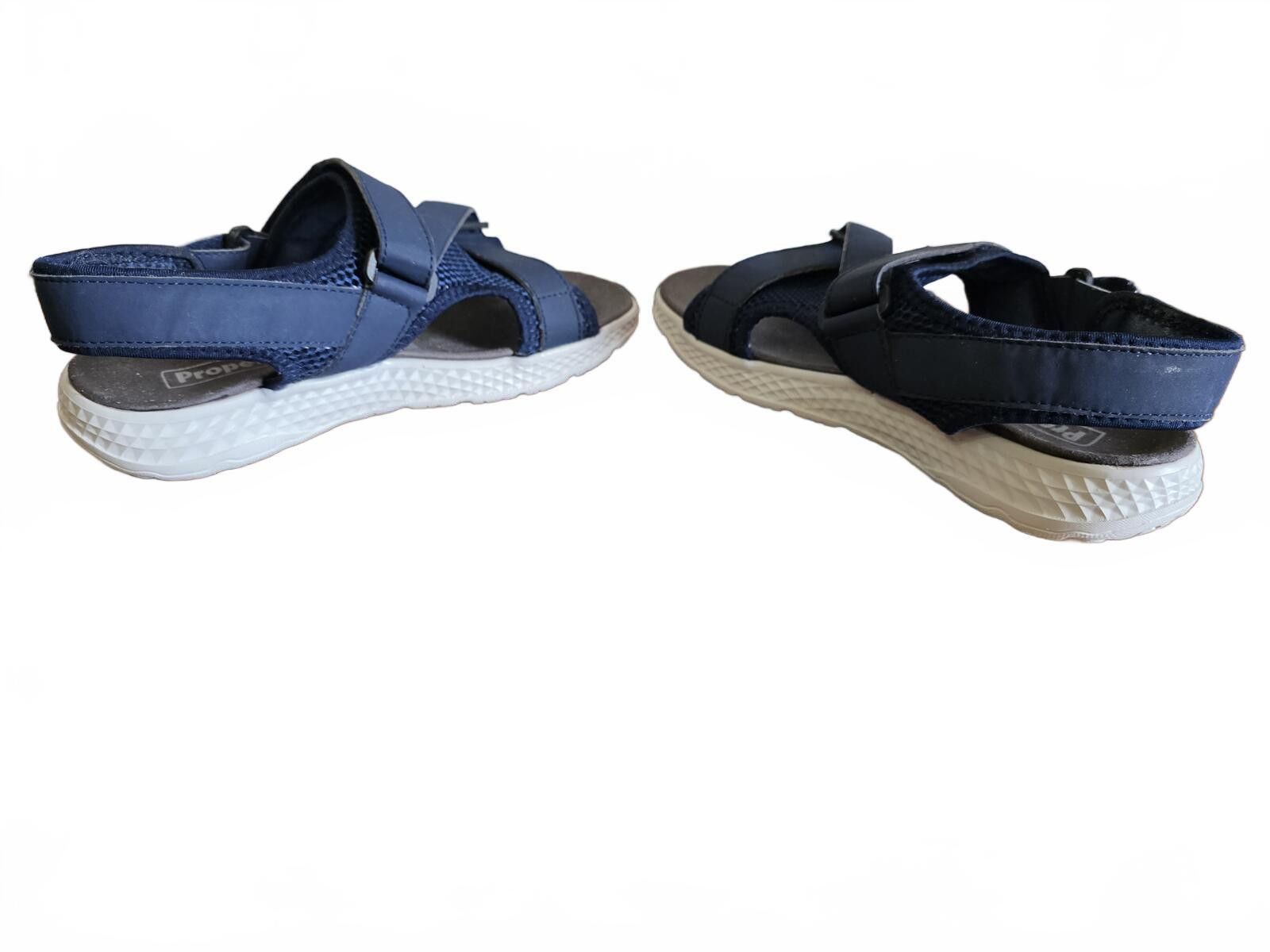 Proleta Re Art Propét Navy Blue Mesh and Leather Sport Sandals W7 Size US 7 / IT 37 - 11 Thumbnail