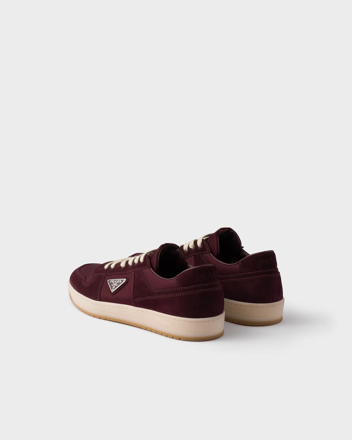 Prada o1w1db10426 Downtown Re-Nylon And Suede Sneakers Multicolor Size US 10 / EU 43 - 5 Thumbnail