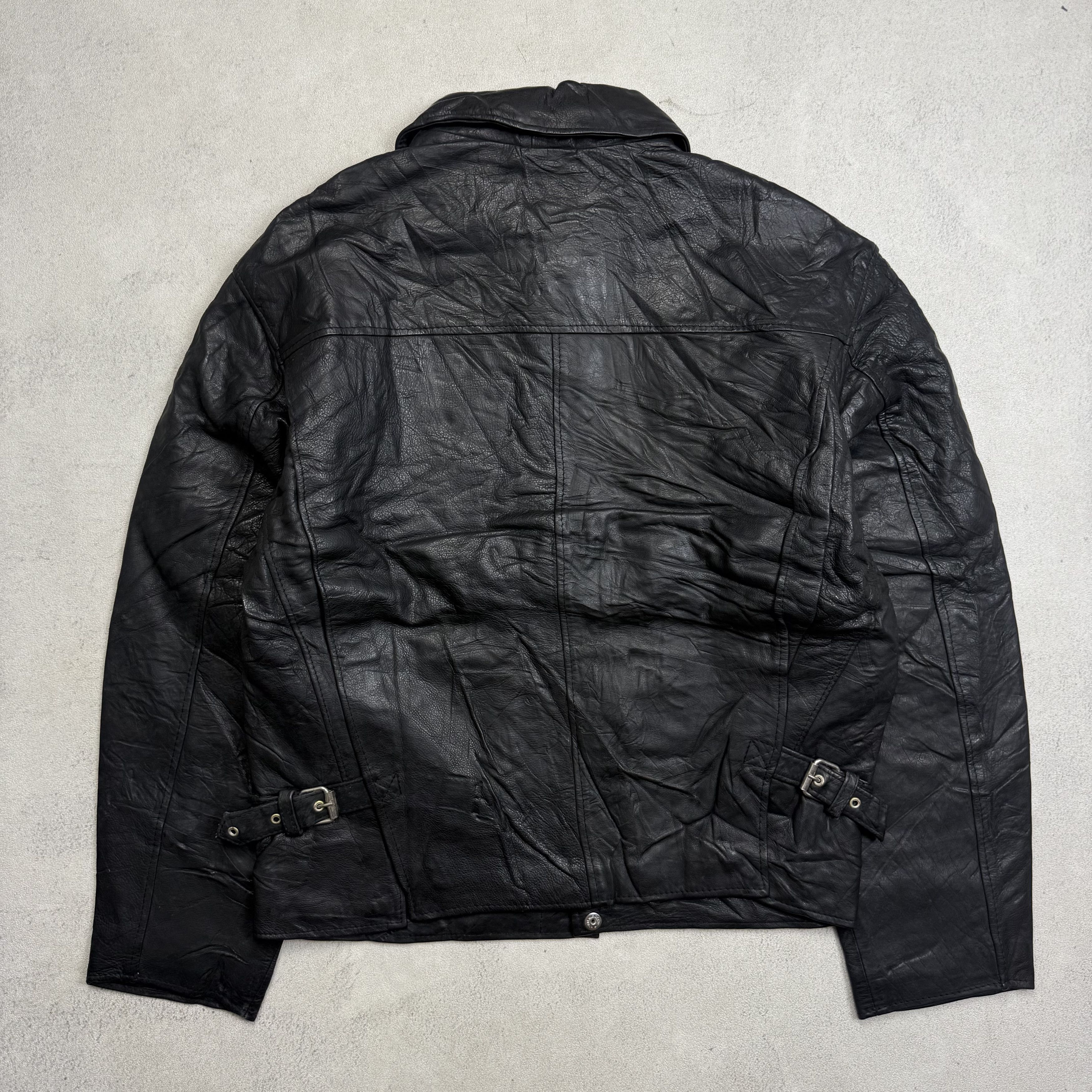 Vera Pelle Vintage 90s Vera Pelle Flight Jacket Size US M / EU 48-50 / 2 - 3 Thumbnail