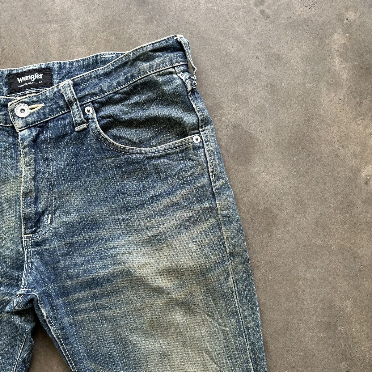 Japanese Brand W34 🔥 Vtg Wrangler Faded Distressed Sick Denim Jean Pant Size US 34 / EU 50 - 5 Thumbnail