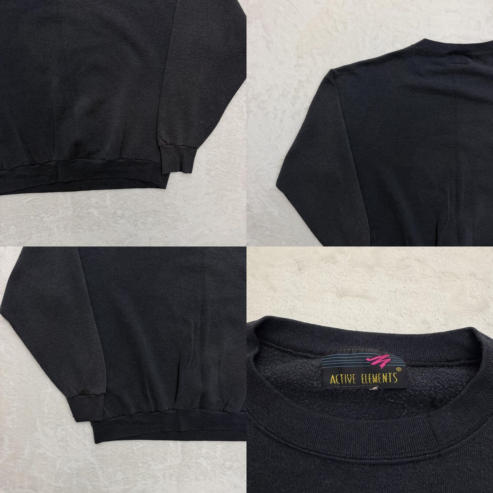 Vintage VINTAGE Active Elements Boo Ghost Sweatshirt Mens Large Halloween Graphic Fleece Size US L / EU 52-54 / 3 - 9 Thumbnail
