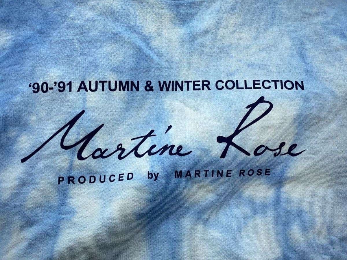 Martine Rose Tie-Dye Logo Sweatshirt Size US M / EU 48-50 / 2 - 7 Thumbnail
