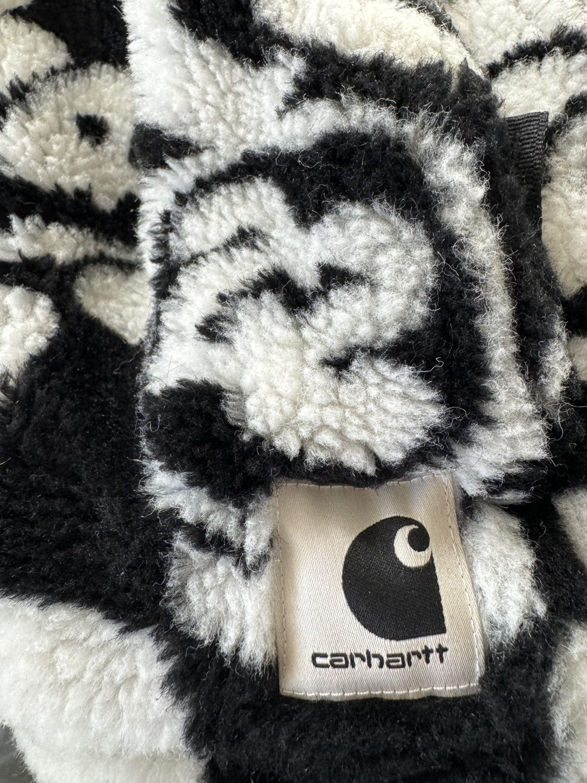 Carhartt Carhartt WIP Women’s Plains Liner Fleece (Black/White) Size US S / EU 44-46 / 1 - 5 Thumbnail